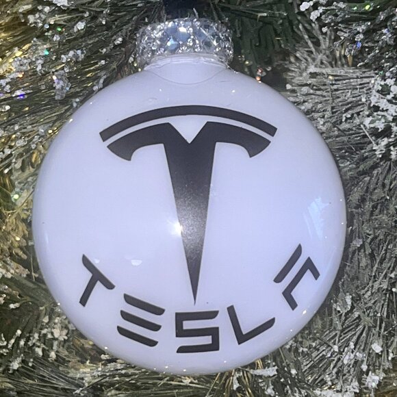 Tesla Christmas Tree Ornament| Customized Present| White Elephant Gift, Vehicle - Picture 8 of 14